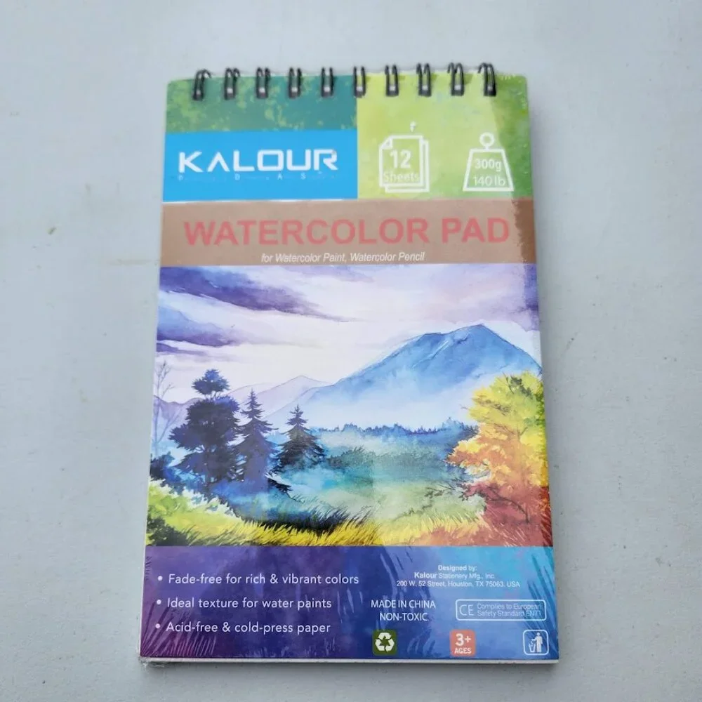 NEW Art Supplies Craft Paper Bundle School Supplies Watercolor Paper Sketch Book